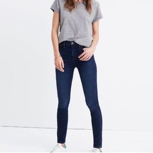Madewell 10" High Rise Skinny Jeans